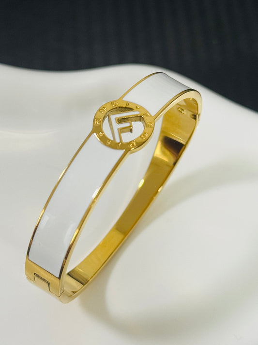 White viral bracelet