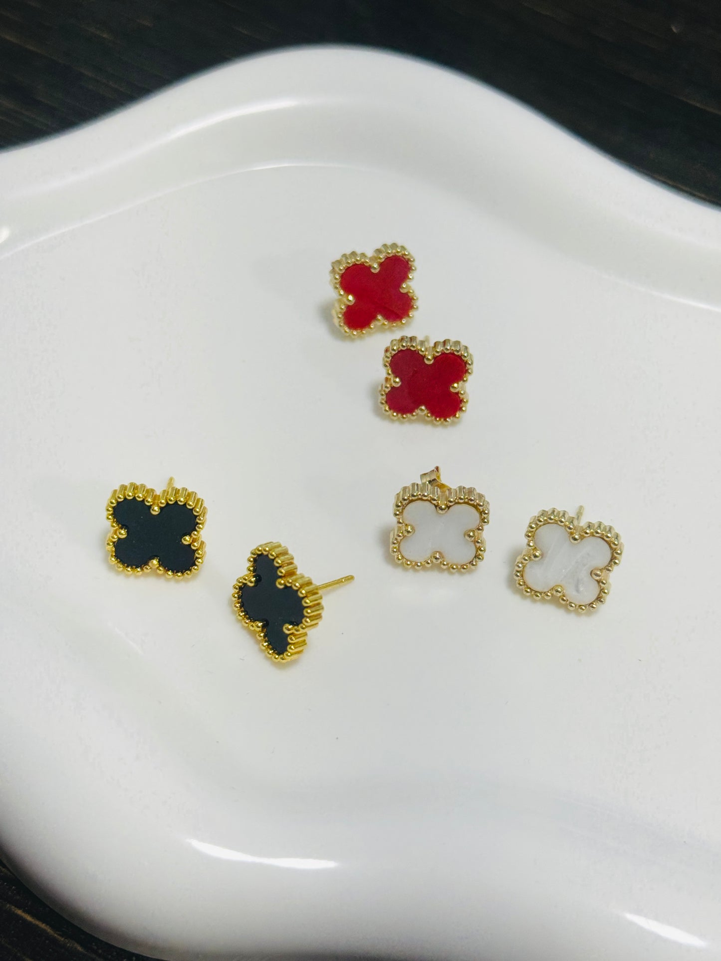 Three colour earrings (combo)