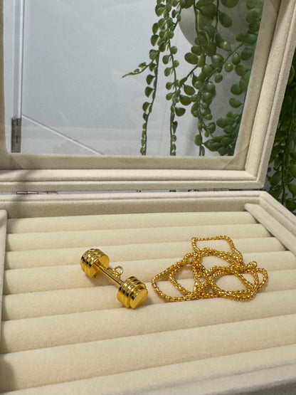 Dumble pendant ( free chain )