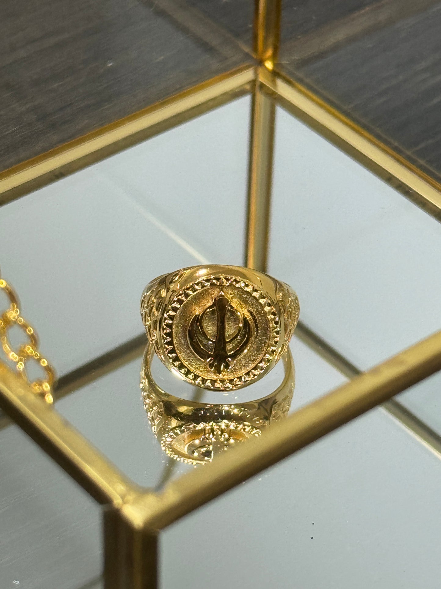 Premium khanda ring