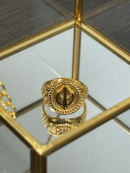 Premium khanda ring